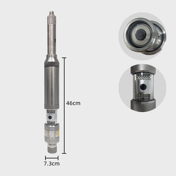 Buy cheap 73mm Dual Focus Borehole Inspection Camera 20MPA Side Front LED Light Adjustable from wholesalers