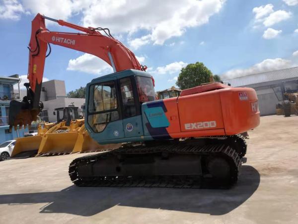 Buy cheap Surplus Backhoe Used Excavator 0.7M3 Bucket Hitachi EX200 from wholesalers