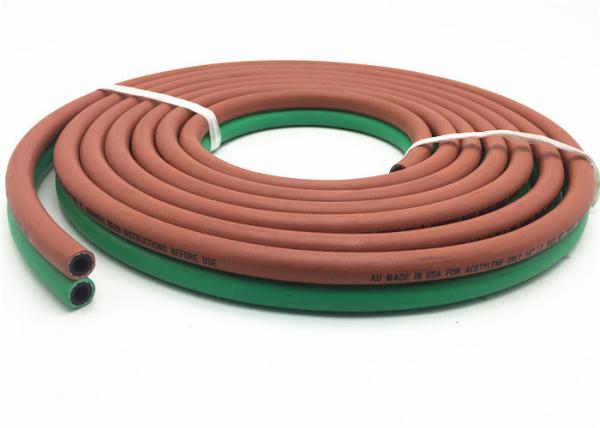 Buy cheap Flame Resistant 1/4'' Oxy Acetylene Welding Hoses Grade RM 13mm Od Size from wholesalers
