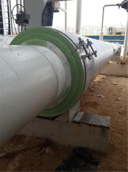 Buy cheap Eco Friendly Sliding Pipe Support High Durability Long Service Life, DN400(16 inch)*50 from wholesalers