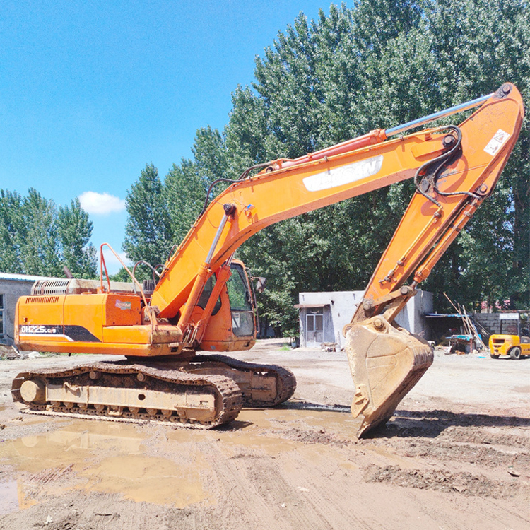 Used Doosan DH225-9 Excavator 22 Ton Crawler Made in Korea with Original Hydraulic Pump