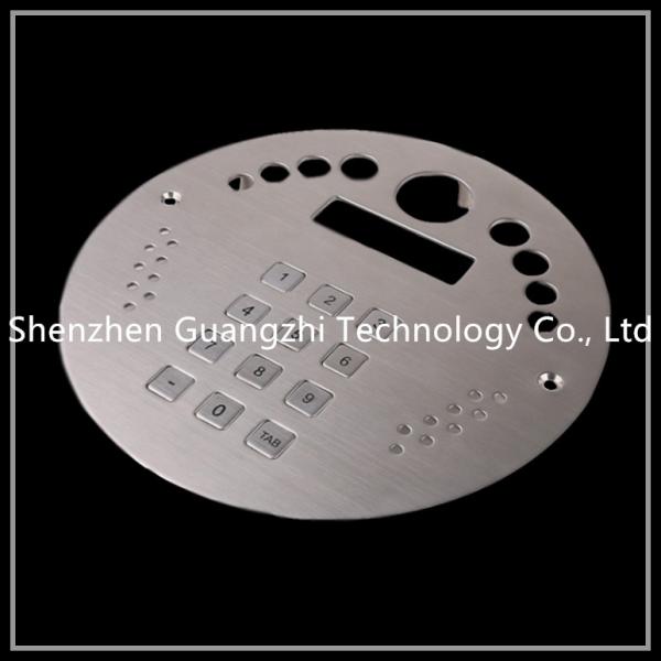 Buy cheap Metal Encrypted Wired Keyboard , Dustproof Telephone Number Keypad from wholesalers