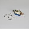 Buy cheap 2.16mm pitch Black / Blue 50 Pin Centronic Solder Female Connector With Bail Clip from wholesalers