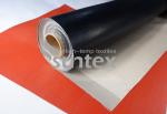 Food Grade Black Brown Ptfe Coated Fiberglass Fabric Chemical Corrosion