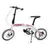 Buy cheap Aluminum Alloy Ladies Disc Brake 16 Inch Folding Bike from wholesalers