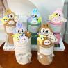 Buy cheap 15x30cm Valentine's Day Labubu Plush Doll Bouquet Doll Gift for Girlfriend and Best Friend Birthday Gift Variety Dolls from wholesalers