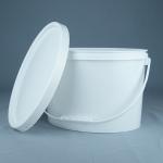 Customizable Oval Plastic Bucket For Food Fruit Toys And Storage