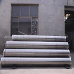 Polished Non Magnetic Stainless Steel Wedge Wire Continuous Slot Screen Tube