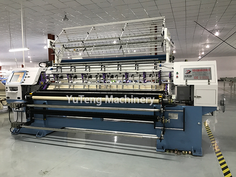 Computerized Quilting Embroidery Machine Bed Cover Making Machine Multi Needle Shuttle Quilting Machine