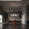 Buy cheap modern minimalistic line chandelier nordic designer creative lamps(wh-mi-450) from wholesalers