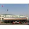 Buy cheap Heavy 3 Axles Crude Oil Tanker Trailers 60000L Oil Tanker Truck from wholesalers