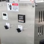Semi Auto Desktop Aluminum Foil Tray Sealing Machine For Alu Film Heat Sealing