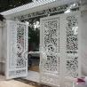 Buy cheap Antique Iron Driveway Gates Front Yard Iron Gates Powder Coated 100mm 120mm from wholesalers