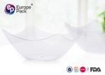 Custom Clear Plastic Bowls Food Grade Disposable Dessert Cups