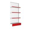 Buy cheap Supermarket Retail Store Mesh Wire Display Shelving Customized Double Side Gondola Display Shelves from wholesalers