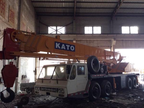 Buy cheap 5 section boom used kato 50ton crane sale !!! from wholesalers