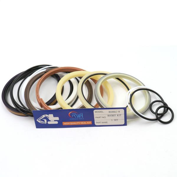 Buy cheap PTFE / Fiber Bucket Seal Kit Fit Hyundai R220LC-9 Excavator from wholesalers