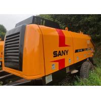 Buy cheap ISO90001 Approval 110kw Small Trailer Concrete Pump Portable Stationary 60CBM product