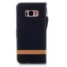 Buy cheap Denim Jeans PU Leather Flip Case Cover For Samsung Galaxy S8 , Wallet Stand Case For Samsung S8 from wholesalers