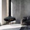 Buy cheap stove fireplace rotating spherical suspended hanging round from wholesalers