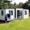 Buy cheap Thermal Insulation Expandable House Container Hot Rolled Steel Frame Structure from wholesalers