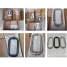 Buy cheap Hotel Round Tube Shower Door Glass Handle Seven And L Shaped High Strength from wholesalers