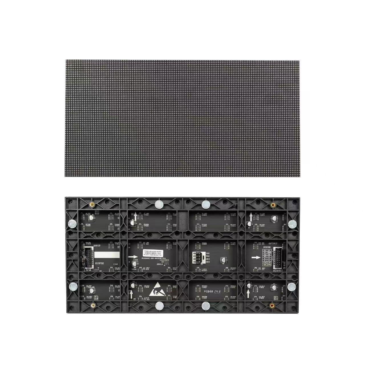 BUD Series Indoor P2.5mm Fixed LED Display Wall mounting 640mmX480mm Front Service