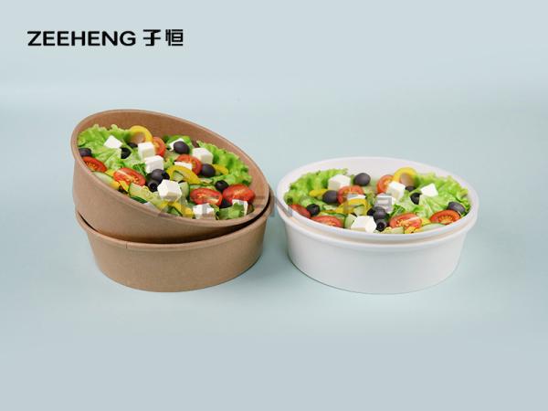 Buy cheap 16oz 500ml Shorter Single PE Coating Water Proof Paper Food Bowls from wholesalers