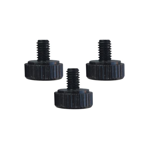 Buy cheap Environmental Protection Black Flower Thumb Screw Head Rolling Straight Grain from wholesalers