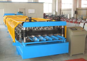 Wholesale Durable Corrugated Roof Panel Roll Forming Machine , Metal Roof Roll Forming Machine from china suppliers