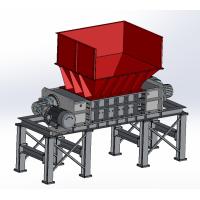Buy cheap RGD700 Double Motor Medical Waste Shredder , 45KW Shredding In Solid Waste product