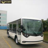 Buy cheap 23 Seats Electric Sightseeing Bus , Battery Powered Electric Shuttle Bus product