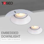Ip65 Fire Rated Gu10 Downlights Anti Glare 125mm White Adjustable 2 Year