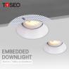 Buy cheap Ip65 Fire Rated Gu10 Downlights Anti Glare 125mm White Adjustable 2 Year Warranty from wholesalers
