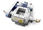 Stainless Steel Water Cooling Rotary Airlock Valve High Temperature