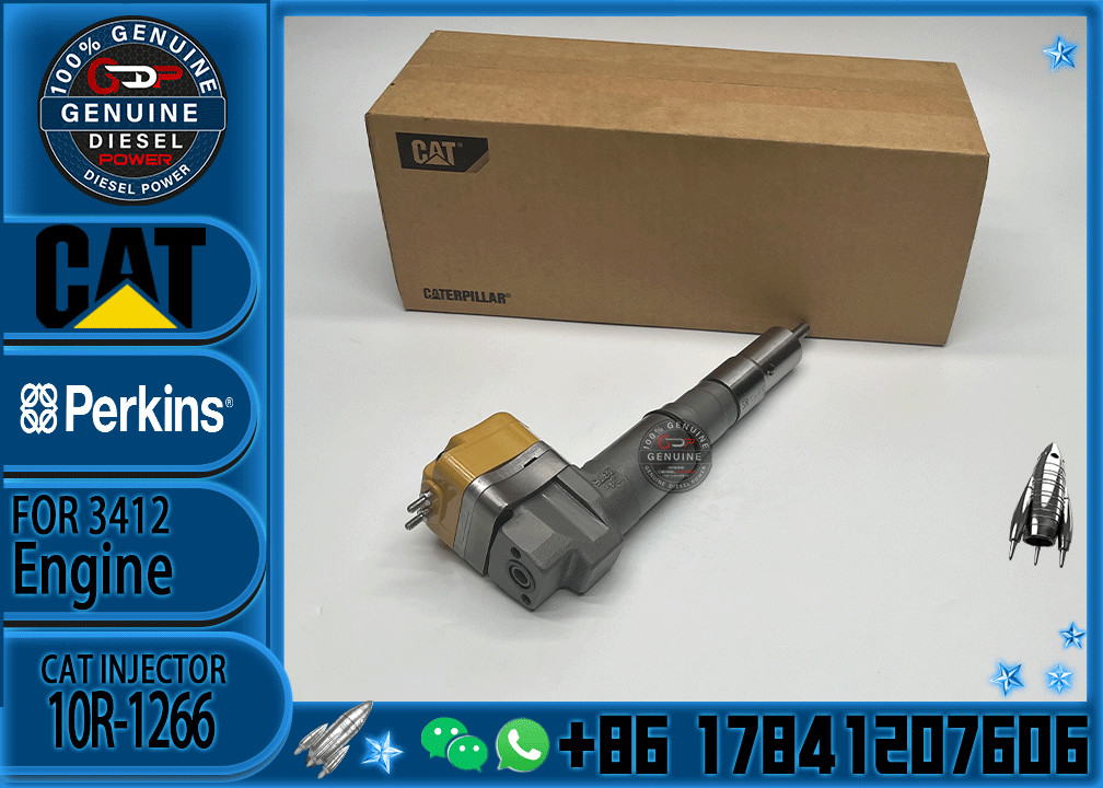 10R-1266 232-1183 Excavator Diesel Engine Injector CAT 3408/3412 Diesel Fuel Injector Original Genuine Fuel Injector Noz