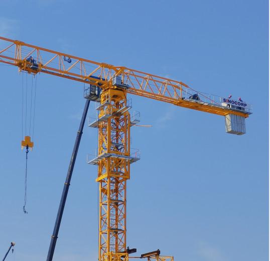 Buy cheap 80m Jib Construction Crane Boom 6 Ton from wholesalers