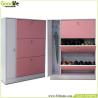 Buy cheap Pink Adjustable Wooden Shoe Rack Cabinet With Umbrella Storage Cabinet from wholesalers