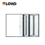 Residential Lowes Glass Aluminum Folding Patio Doors With Locks Moisture