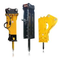 Buy cheap Sb81 Excavator Hydraulic Breaker , Construction 20ton Excavator Rock Breaker product