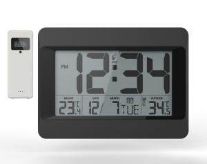 Wholesale Electronic Movement Jumbo Digital Wall Clock Temperature Indoor Outdoor Led Clock from china suppliers