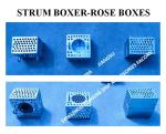Filter Box Marine Rose Boxes For Bilge Line FH-250A JIS F7206 Carbon Steel Hot
