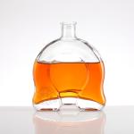 Super Flint Glass Hot Stamping 750ml Vodka Whiskey Gin Brandy Tequila Rum Glass