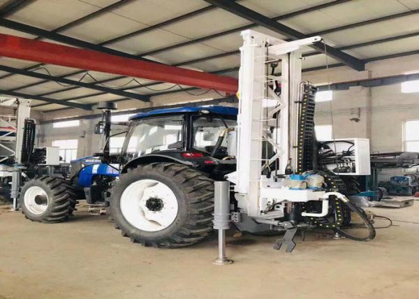 Buy cheap 200m Depth 10T Tractor Mounted Drill Rig 1500MM Drill Pipe Length from wholesalers