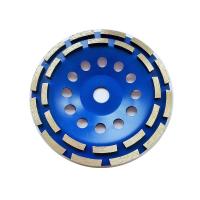 Buy cheap 7 In. Single Row Double Row Diamond Cup Grinding Wheel 180mm Huachang Diamond product