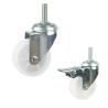 Buy cheap 4inch Solid Wheel Screw Fixed Rigid Plate White PP Light Duty Casters For Misting Fans from wholesalers