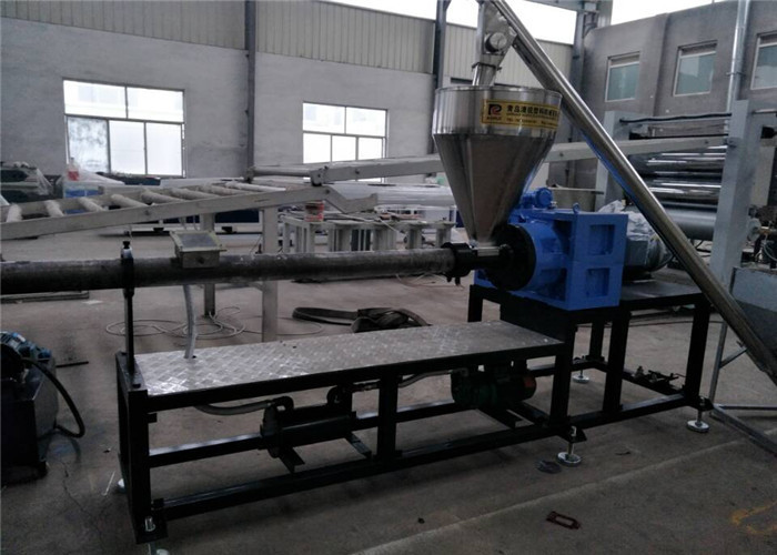 Polyethylene Plastic Granules Making Machine Single Screw PE Pellet Extruder