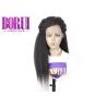 Buy cheap Malaysian Preplucked Kinky Straight Lace Frontal , Virgin Long Lace Front Wigs Human Hair from wholesalers