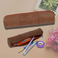 Buy cheap CMYK PMS Handmade Leather Pencil Case Bag TPCH PU Leather product