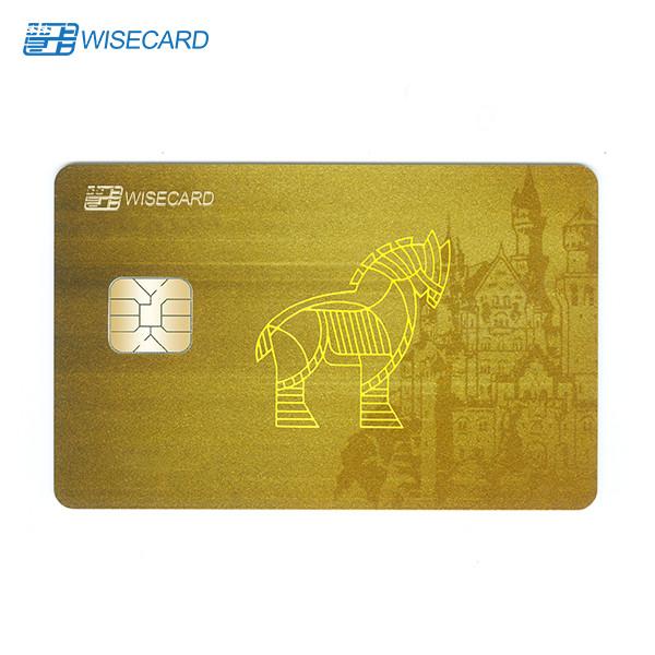 Buy cheap WCT Metal Clone RFID Card CMYK Offset Printing Magnetic Stripe Visa Credit Cards from wholesalers
